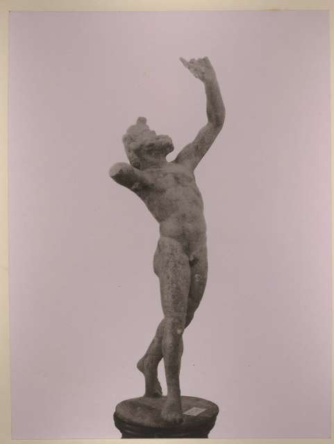 Anonimo — Bronze statuette of a Satyr — insieme
